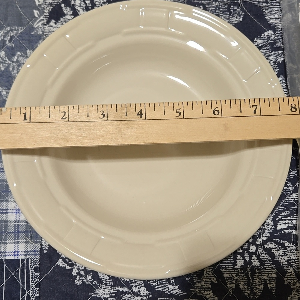 Longaberger Cream Dinnerware Set - Picture 3 of 3
